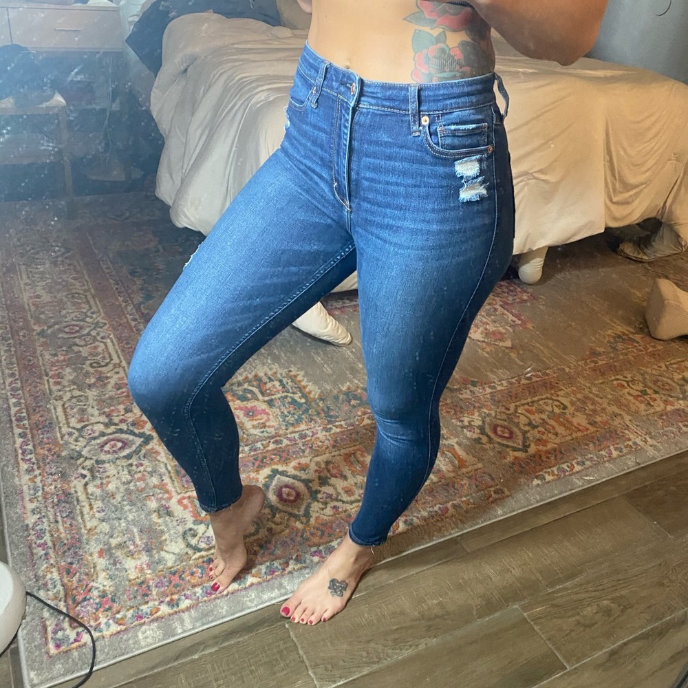 Abercrombie super skinny jeans - sz 6S